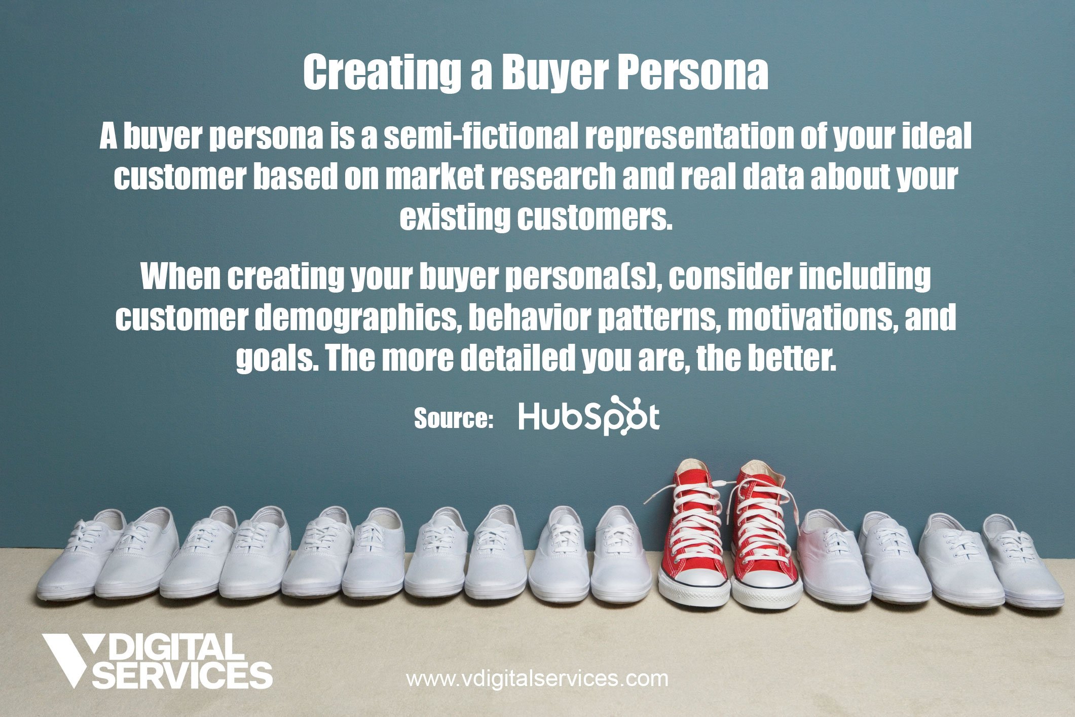 V Digital Services - How to Get More Website Traffic Without Paid Media: How to Create a Buyer Persona