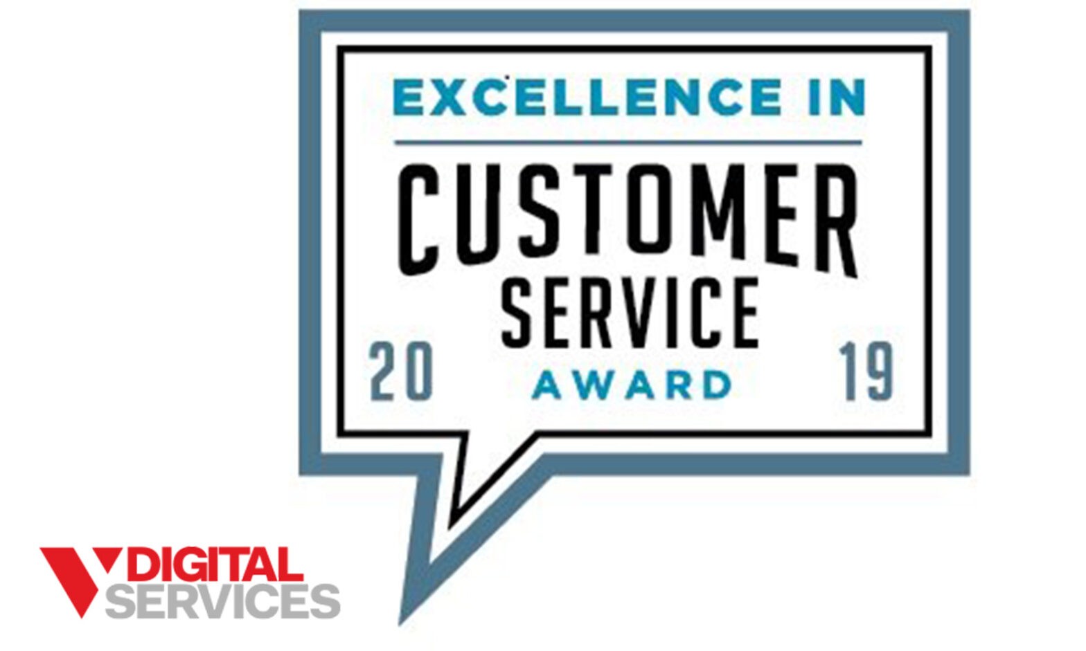 Featured image for post: V DIGITAL SERVICES WINS 2019 EXCELLENCE IN CUSTOMER SERVICE AWARD