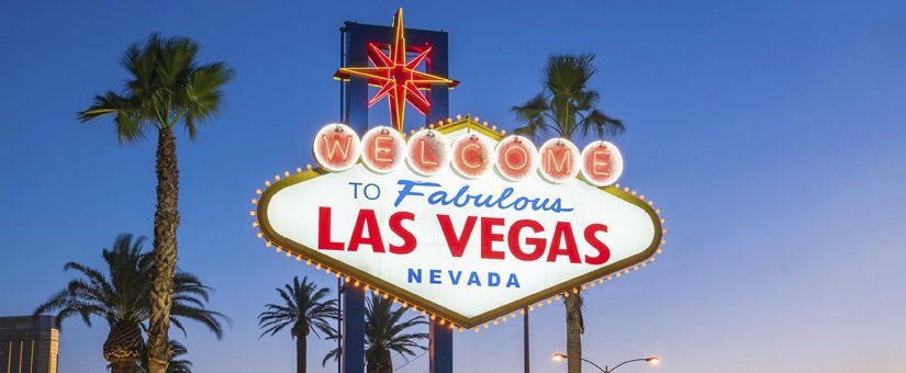 The Welcome to Fabulous Las Vegas sign in Las Vegas, Nevada USA