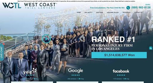 west-coast-trial-lawyers-law-firm-website