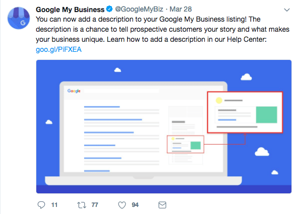 Google Business Profile Description